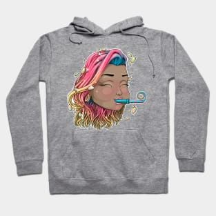 Reva Prisma party face emoji Hoodie